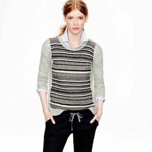 J. Crew Classic Grey Pullover